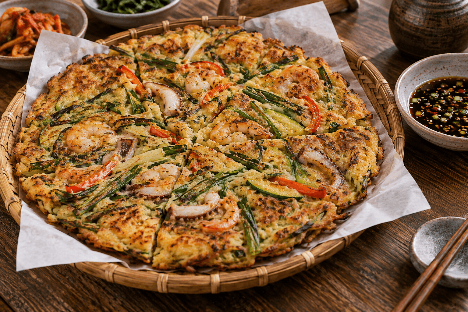 Korean Pancakes (Jeon)