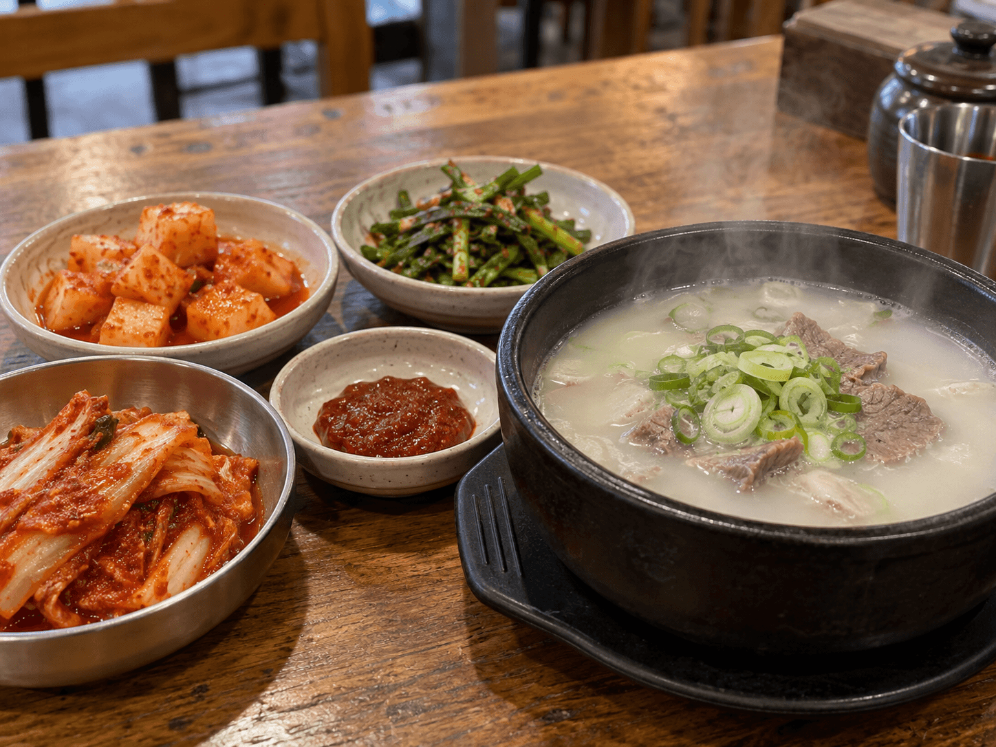 Seolleongtang meal