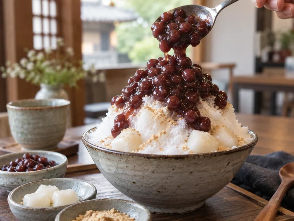 Add Sweet Red Beans