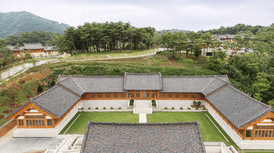 The Hanok Heritage aerial view