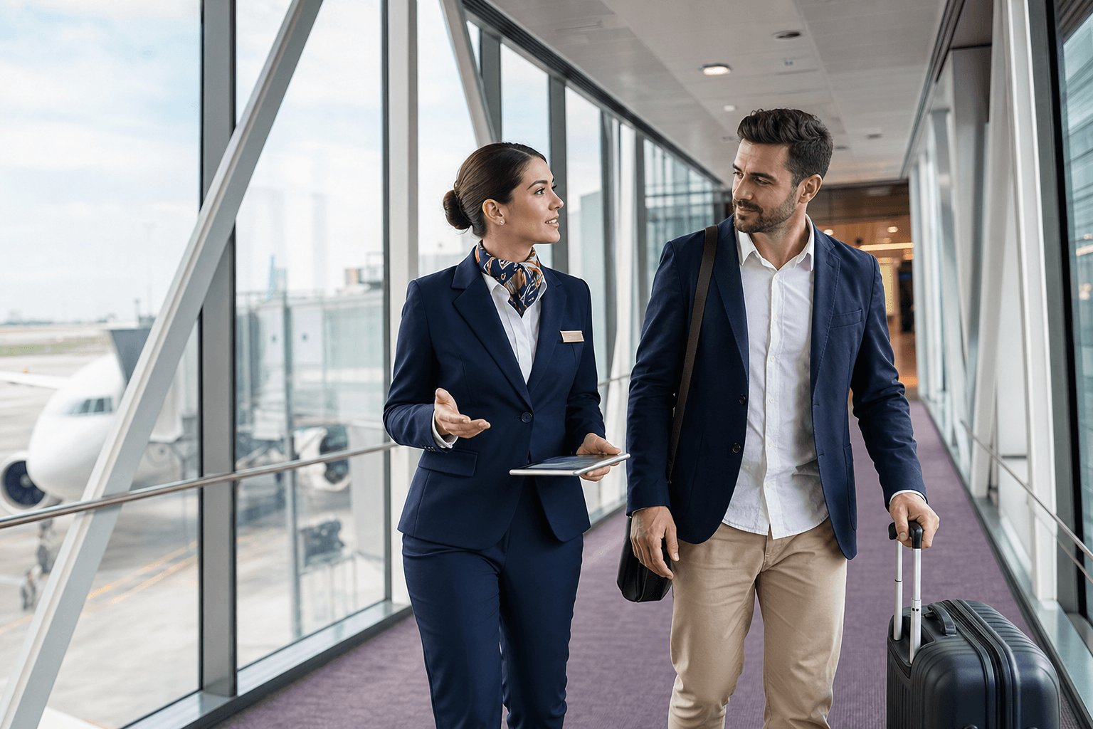 GOLDEN : Arrival Gate Escort