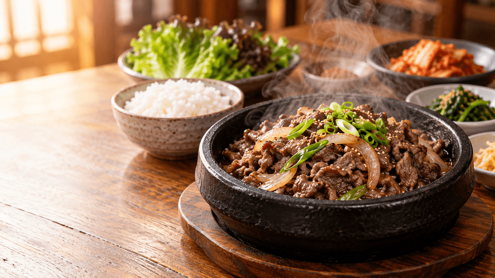 Grilled bulgogi
