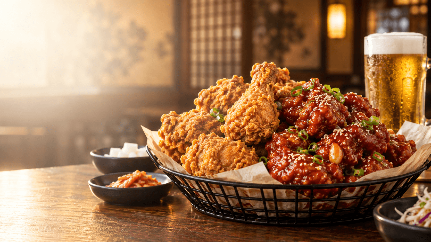 Grilled fried-chicken