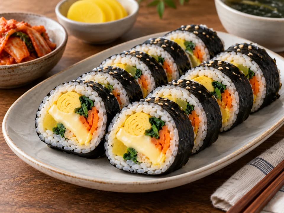 Cheese Gimbap