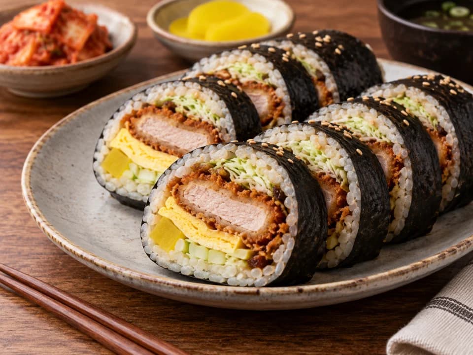 Donkkaseu Gimbap